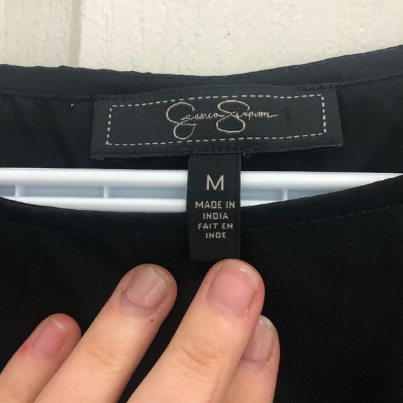 Jessica Simpson Black Blouse - Picture 4 of 4